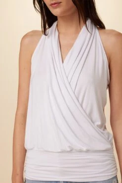 Agnes Dream Knit Top - White 7 Agnes Dream Knit Top - White -AGOLDE Shop 1410 Agnes White 4