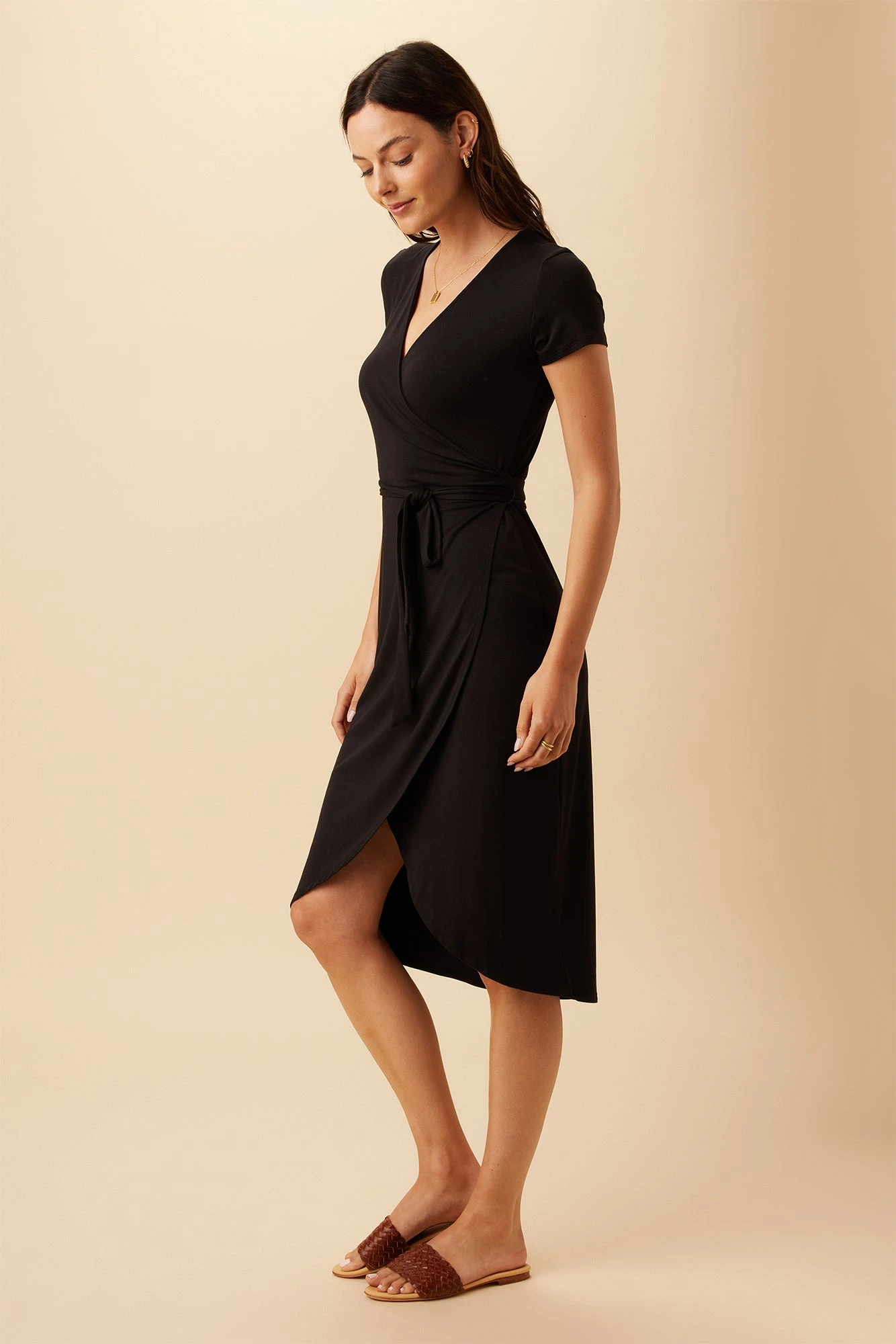 Betsyn Dream Knit Dress - Black 2 Betsyn Dream Knit Dress - Black - Image 2