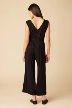Gardenia Dream Knit Jumpsuit - Black -AGOLDE Shop 1609 Gardenia Black 3