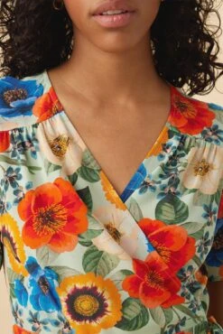 Luella Washable Silk Dress - Devon Floral 8 Luella Washable Silk Dress - Devon Floral -AGOLDE Shop 16 10181 Luella Devon Floral 4