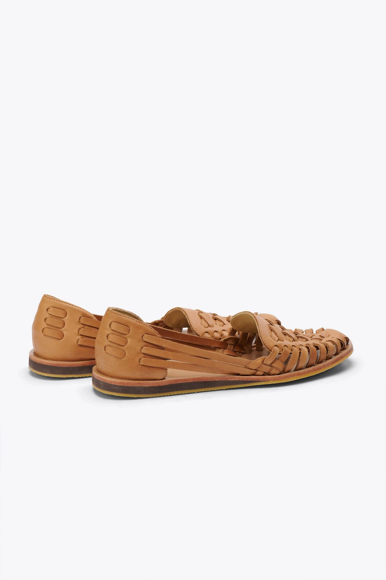 Nisolo Huarache Sandal - Almond 3 Nisolo Huarache Sandal - Almond - Image 3