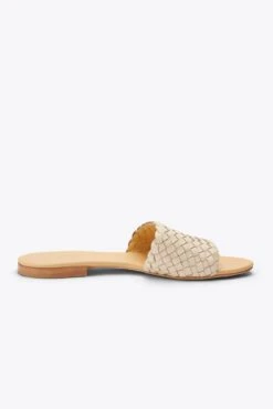 Nisolo Isla Woven Slide Sandal - Bone 10 Nisolo Isla Woven Slide Sandal - Bone -AGOLDE Shop 2021 0219 SS21 WF 0030 BON 0761