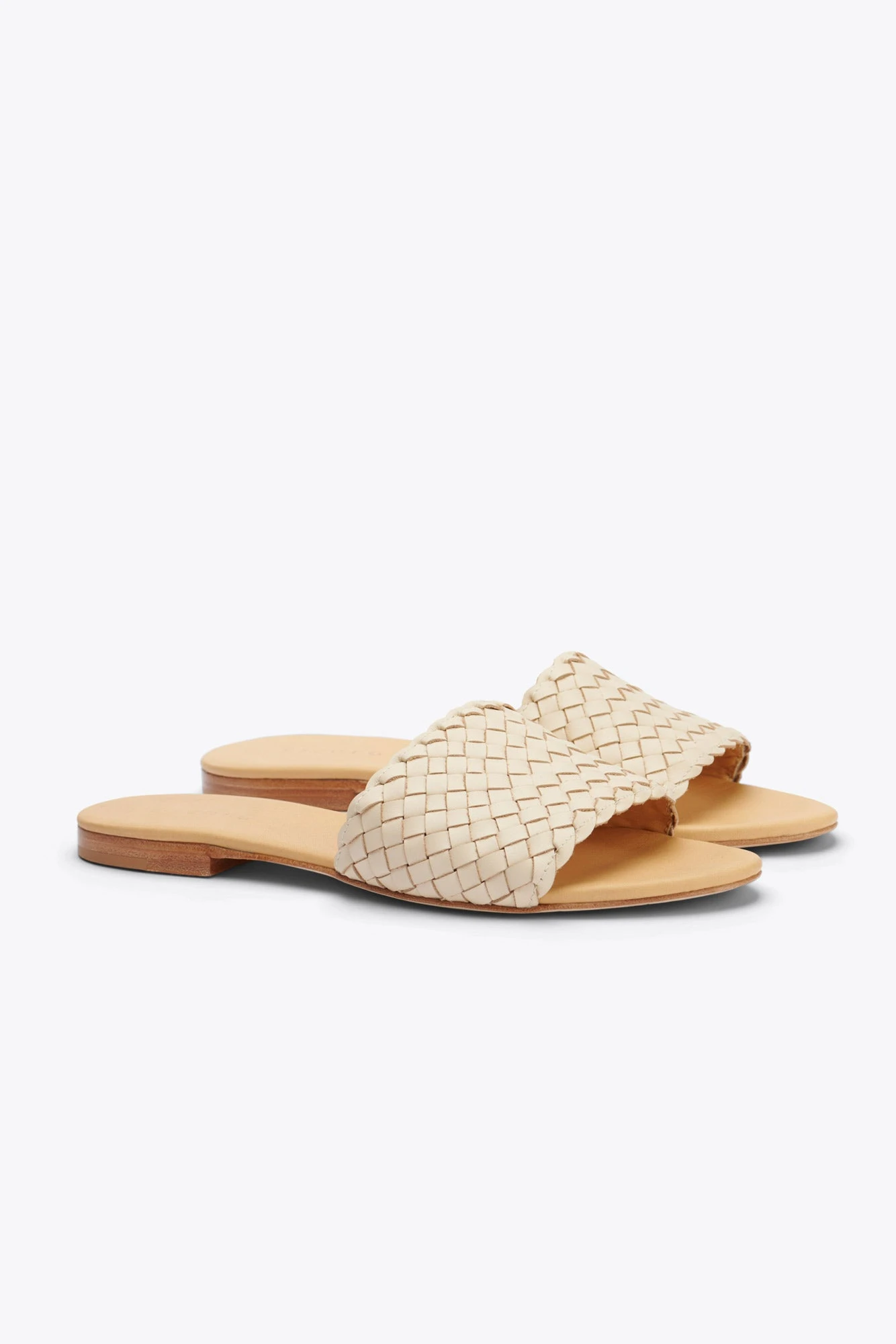 Nisolo Isla Woven Slide Sandal - Bone 3 Nisolo Isla Woven Slide Sandal - Bone - Image 3