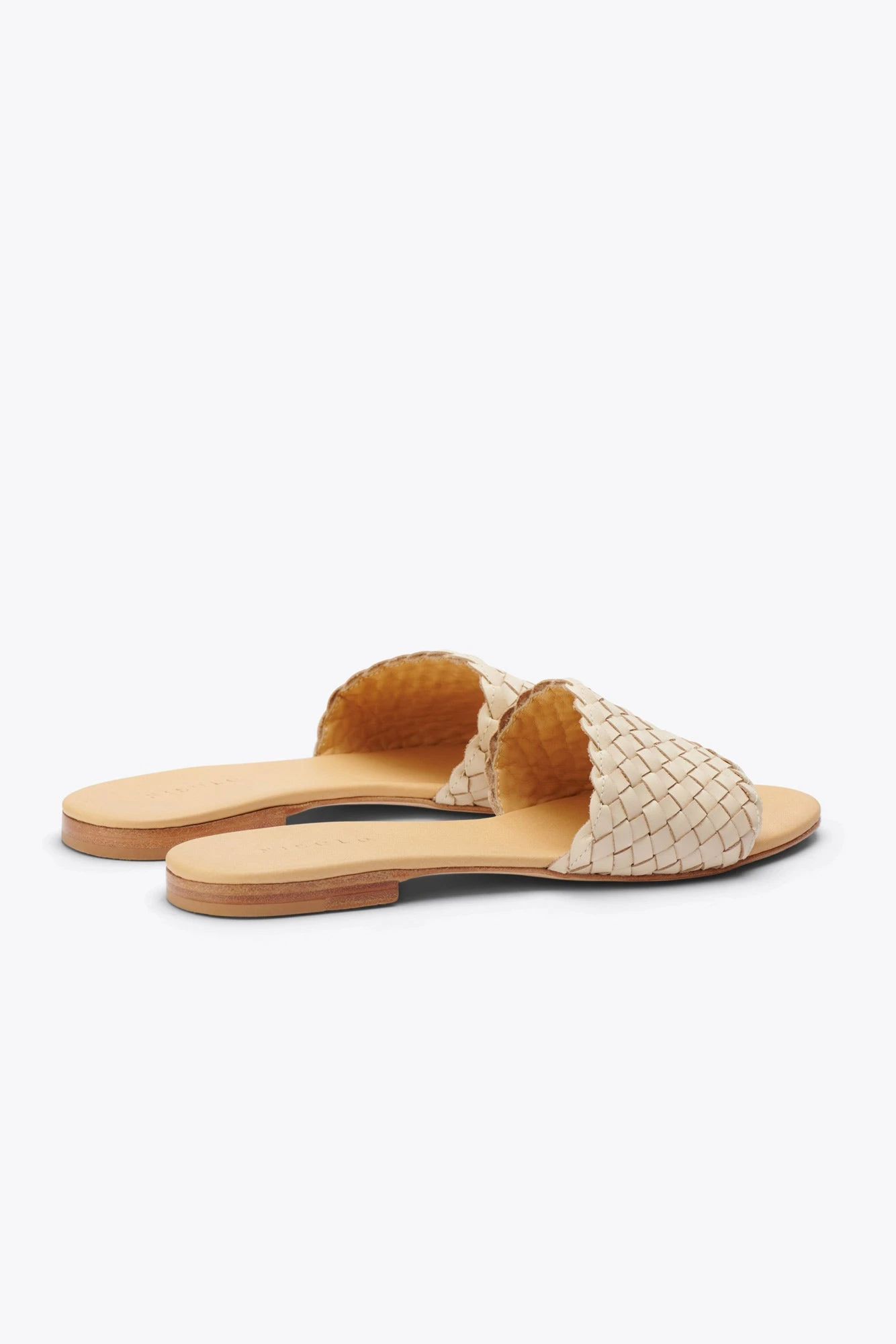Nisolo Isla Woven Slide Sandal - Bone 4 Nisolo Isla Woven Slide Sandal - Bone - Image 4