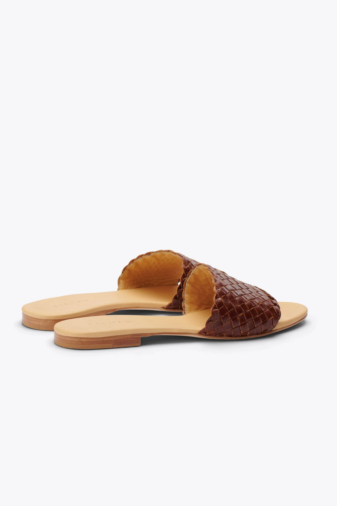 Nisolo Isla Woven Slide Sandal - Brandy 4 Nisolo Isla Woven Slide Sandal - Brandy - Image 4