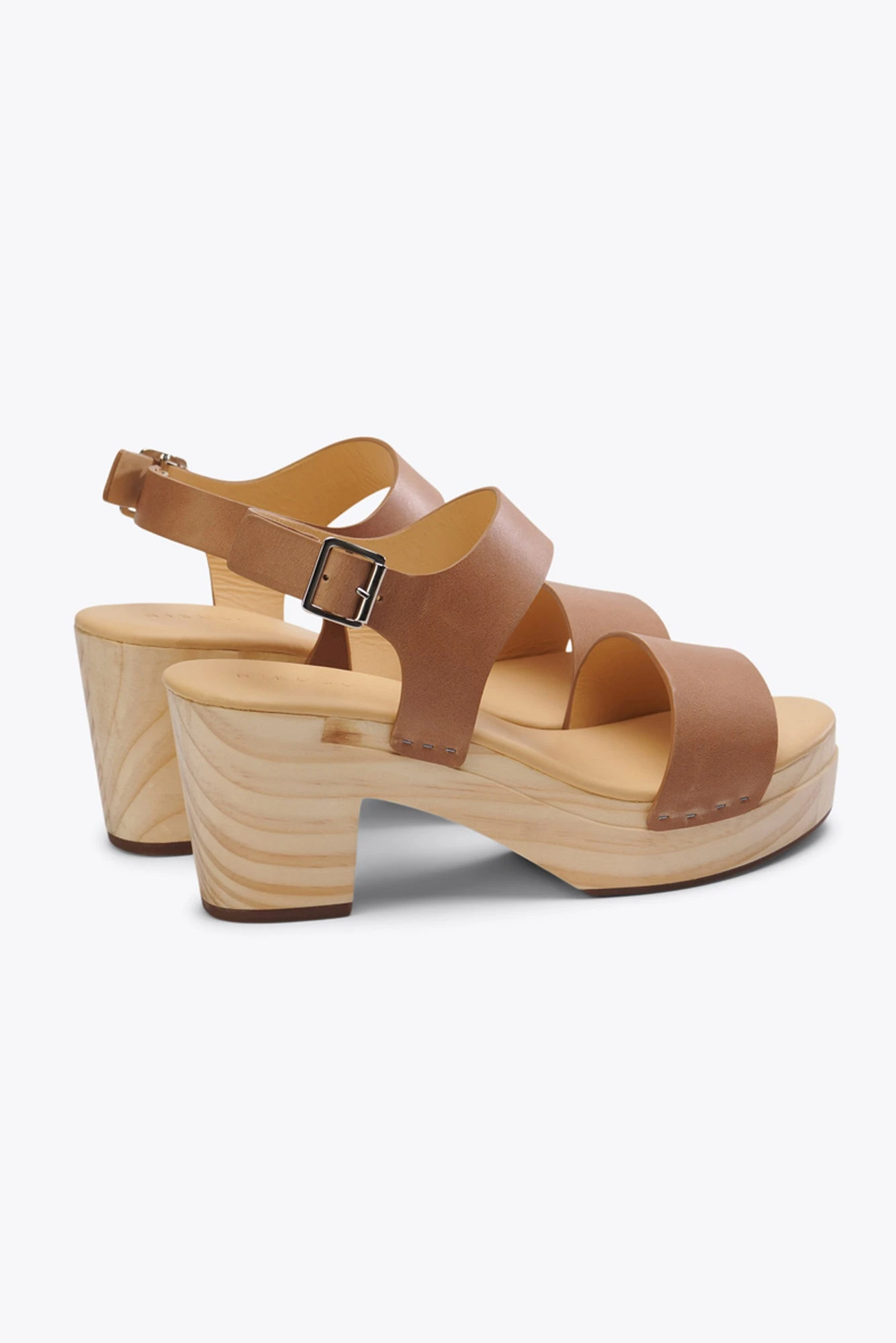 Nisolo All Day Open Toe Clog - Almond 5 Nisolo All Day Open Toe Clog - Almond - Image 5