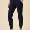 Skylar Paris Rib Joggers - Ocean