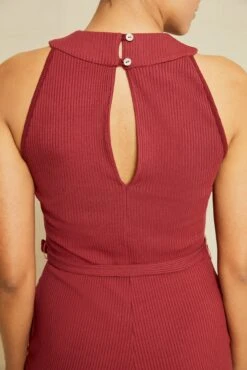 Maja Paris Rib Jumpsuit - Mulberry -AGOLDE Shop 211013 AV October ECOMM 0475MajaMulberryParisRib 8581 web 8ab2741e e288 4a62 af00 e0968fe6336a