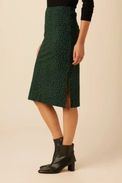 Vindy Reverie Knit Skirt - Forest Leopard 7 Vindy Reverie Knit Skirt - Forest Leopard -AGOLDE Shop 23 0220 Vindy Forest Leopard 2
