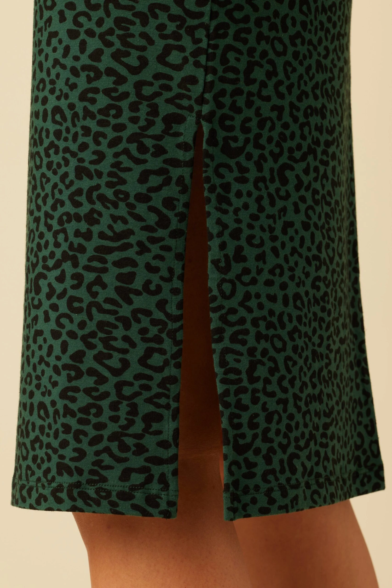 Vindy Reverie Knit Skirt - Forest Leopard 5 Vindy Reverie Knit Skirt - Forest Leopard - Image 5