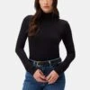 Flannery Dream Knit Turtleneck - Black