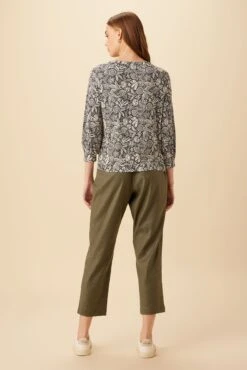 Issa Viscose Knit Tee - Nina Black -AGOLDE Shop 26 Issa Nina Black 3