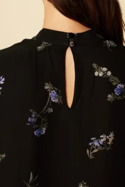 Jeanne Chiffon Blouse - Nahlia Floral -AGOLDE Shop 27 10155 Jeanne Chiffon Nahlia Floral 5