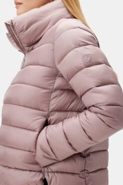 Save The Duck Elsie Puffer Jacket - Misty Rose -AGOLDE Shop 3RDPA6097 Elsie Short Puffer Jacket Misty Rose 6