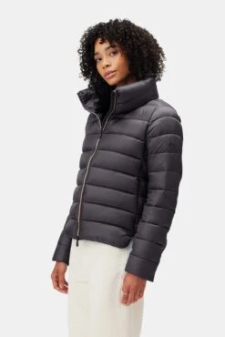 Save The Duck Elsie Puffer Jacket - Purple Smoke