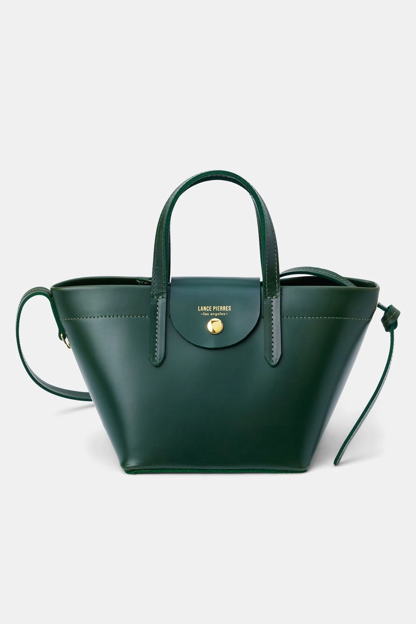 Lance Pierres Miniprism 01 Body Tote - Forest Green 1 Lance Pierres Miniprism 01 Body Tote - Forest Green