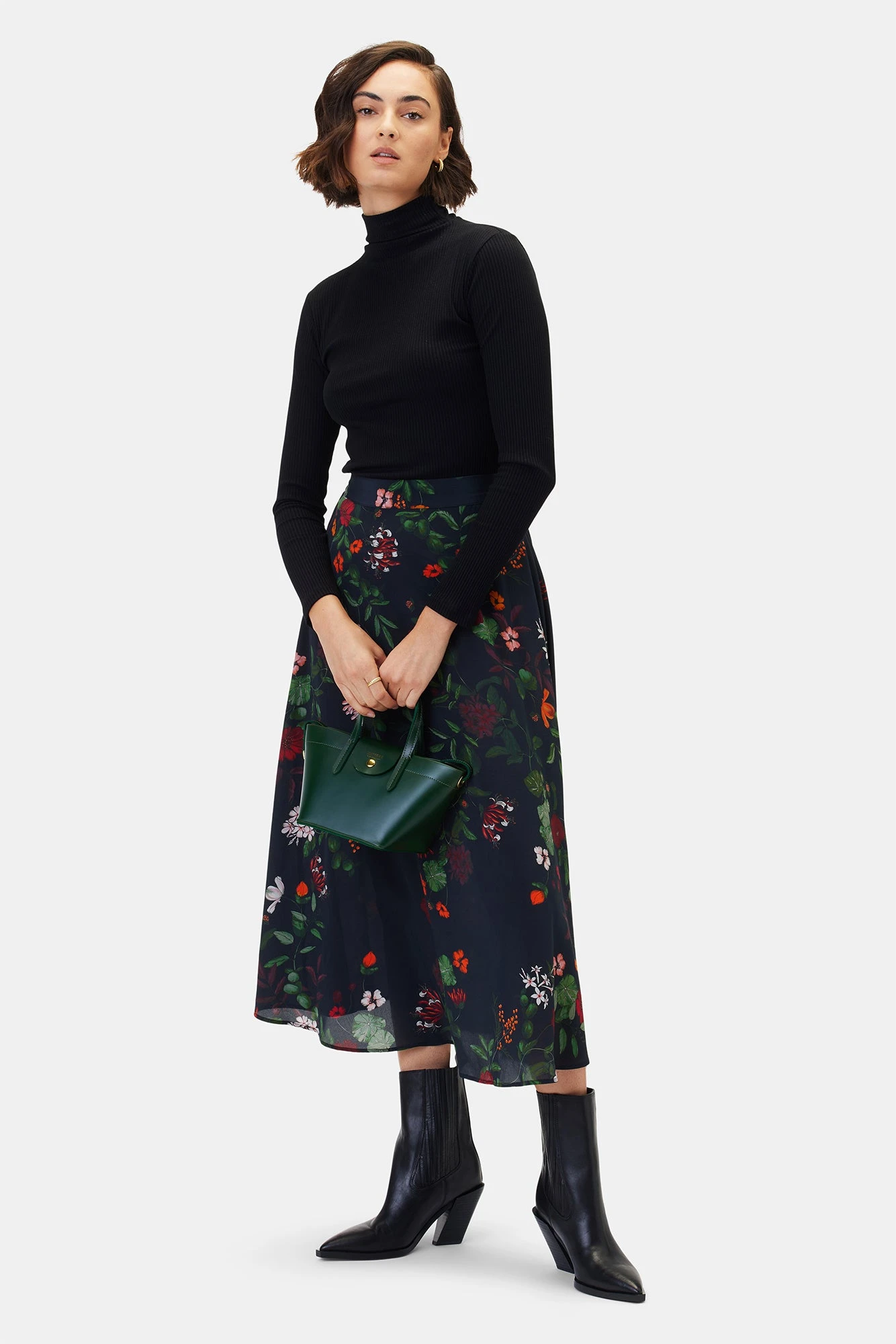 Lance Pierres Miniprism 01 Body Tote - Forest Green 4 Lance Pierres Miniprism 01 Body Tote - Forest Green - Image 4