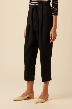 Anissa TENCELâ„¢ Twill Pant - Black