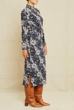 Castile Sweater Knit Dress -AGOLDE Shop 7607 Castile Sweater Dress Lola Floral 9868 web