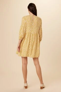 Shailene Ecovero Dress - Calico Sunflower -AGOLDE Shop 7911 Shailene Calico Sunflower 3