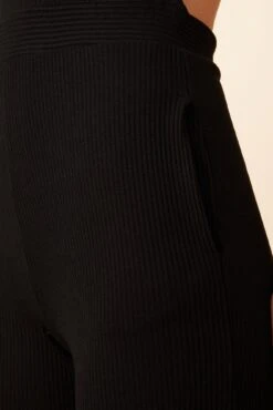 Gretchen Paris Rib Jumpsuit - Black -AGOLDE Shop 7918 Gretchen Black 5