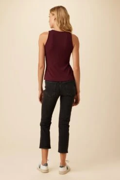 Jillian Dream Rib Tank - Plum - ReAmour -AGOLDE Shop 7928 Jillian Plum 3 bd9348ca facd 46ae bd01 7dbb6b8374ef