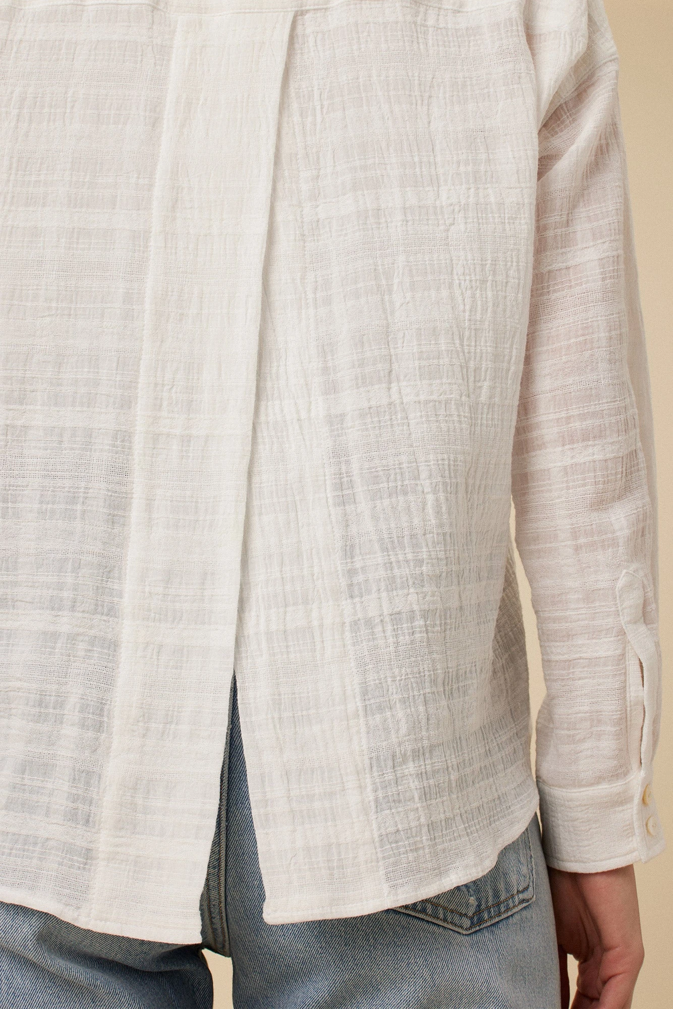 Madison Button Down - White 4 Madison Button Down - White - Image 4