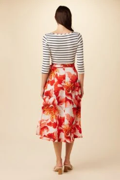 Blaze Washable Silk Wrap Skirt - Begonia 8 Blaze Washable Silk Wrap Skirt - Begonia -AGOLDE Shop 7965 Wrap Blaze Begonia 3