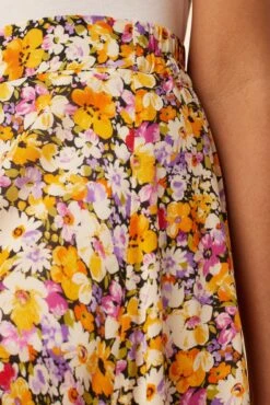 Blaze Ecovero Skirt - Mendocino -AGOLDE Shop 7969 Blaze Viscose Mendocino 4