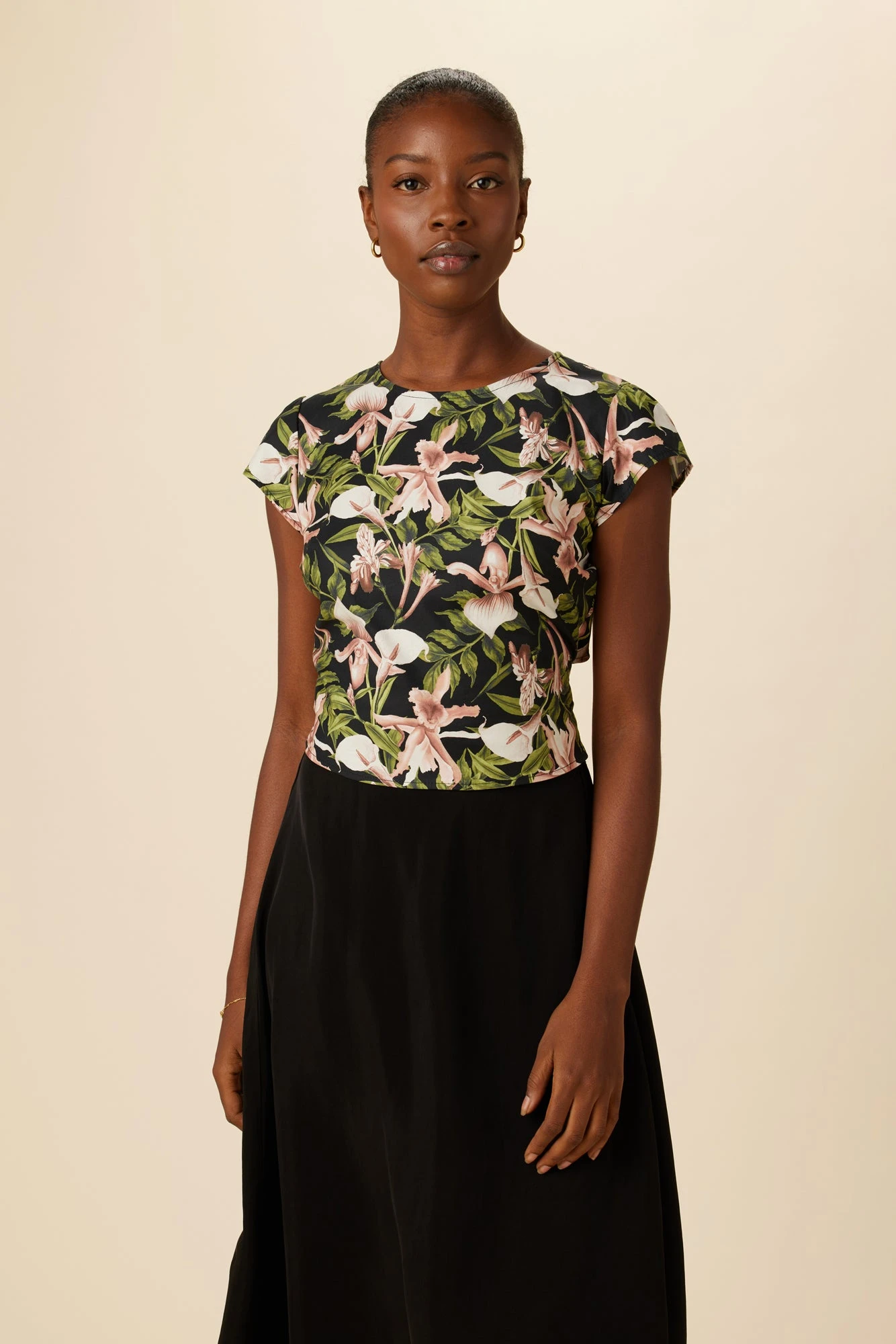 Shea Organic Cotton Blouse - Lily 1 Shea Organic Cotton Blouse - Lily