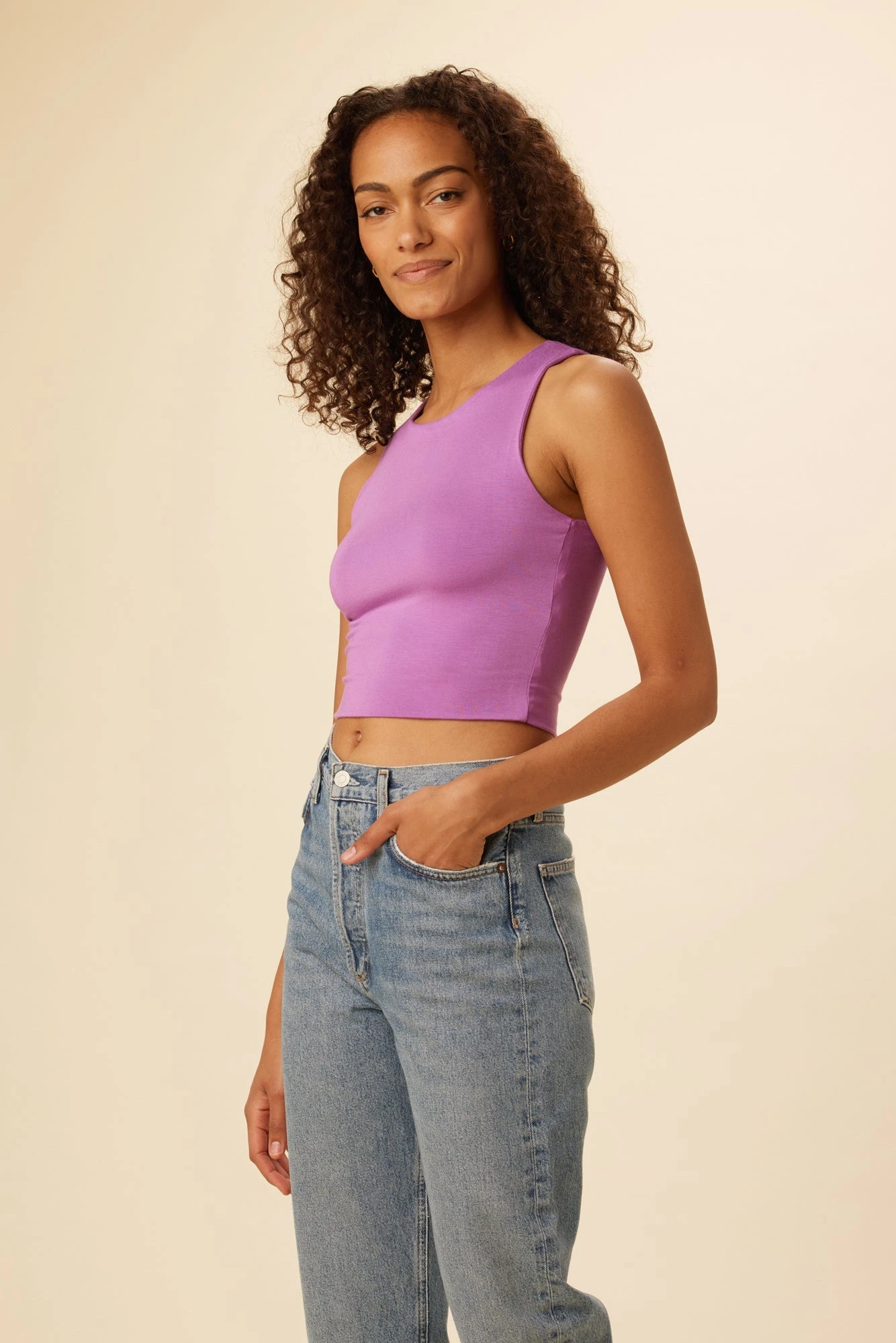 Alaina Dream Knit Tank - Cosmos - ReAmour 2 Alaina Dream Knit Tank - Cosmos - ReAmour - Image 2