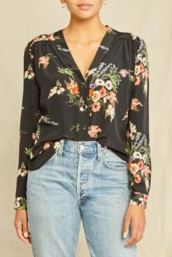 Kaya Silk Blouse - Treviso Floral