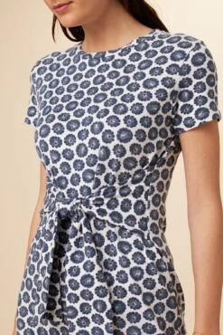 Colombe Reverie Knit Dress - Calico Navy 7 Colombe Reverie Knit Dress - Calico Navy -AGOLDE Shop 9032 S S Colombe Calico Navy 4