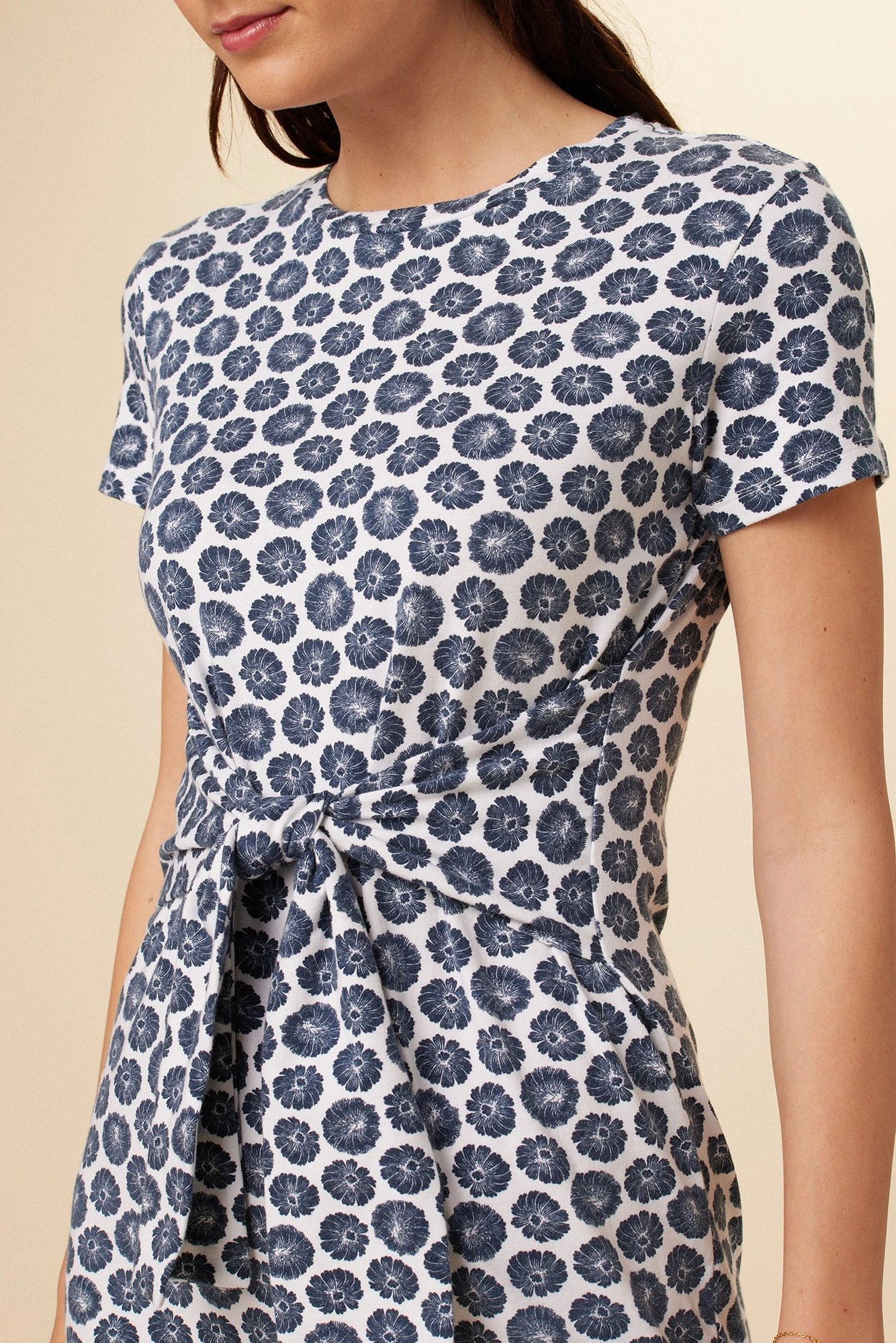 Colombe Reverie Knit Dress - Calico Navy 4 Colombe Reverie Knit Dress - Calico Navy - Image 4