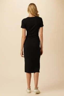Colombe Reverie Knit Dress - Black -AGOLDE Shop 9032 SS Colombe Dress Black 3