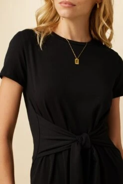 Colombe Reverie Knit Dress - Black -AGOLDE Shop 9032 SS Colombe Dress Black 4