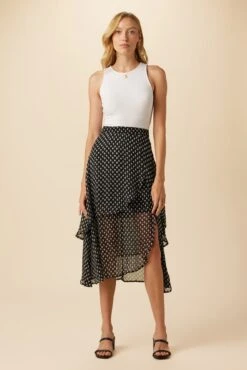 Wilder Chiffon Skirt - Nova 8 Wilder Chiffon Skirt - Nova -AGOLDE Shop 9146 Wilder Nova 4