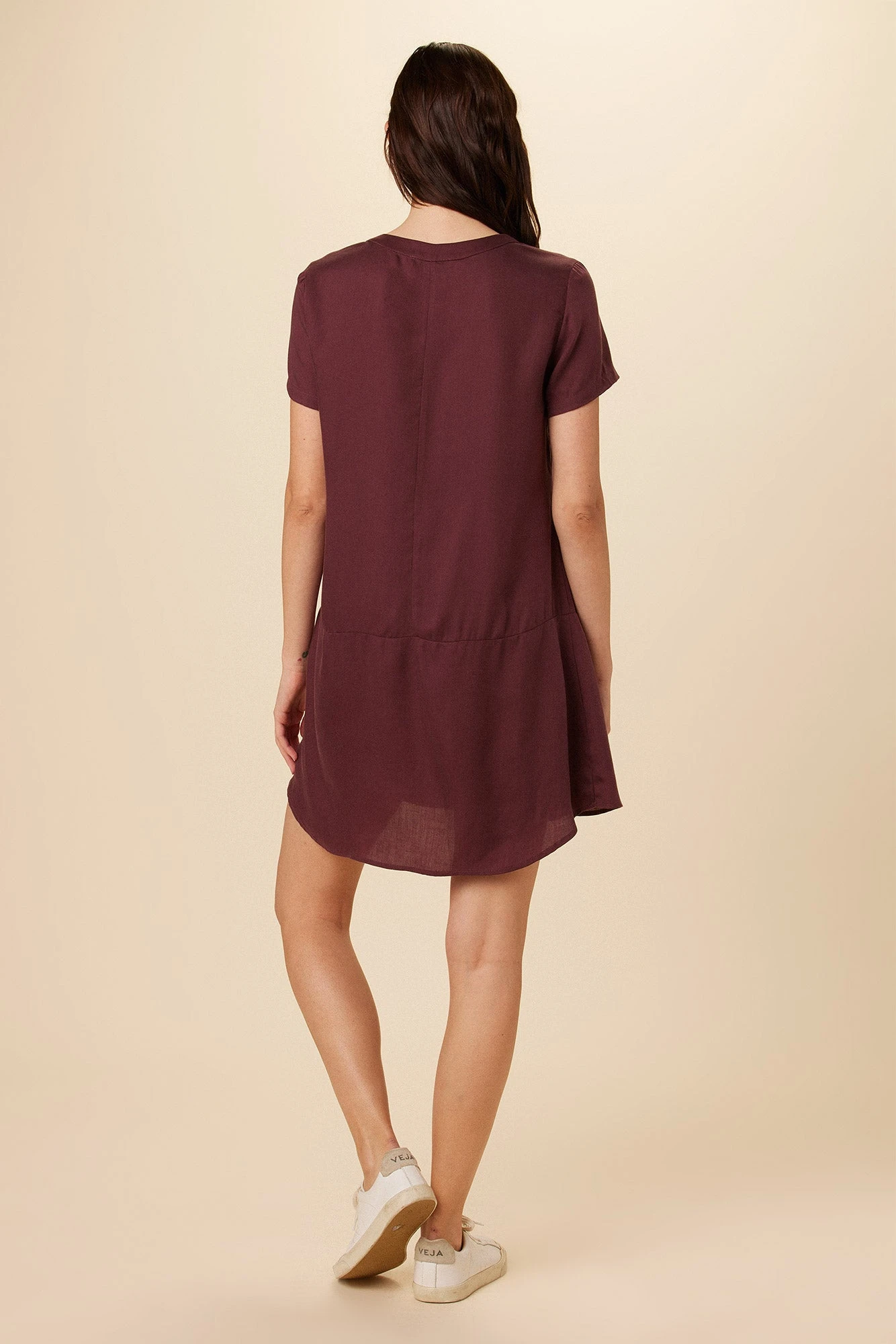 Zendaya Tencel Dress - Sepia 5 Zendaya Tencel Dress - Sepia - Image 5