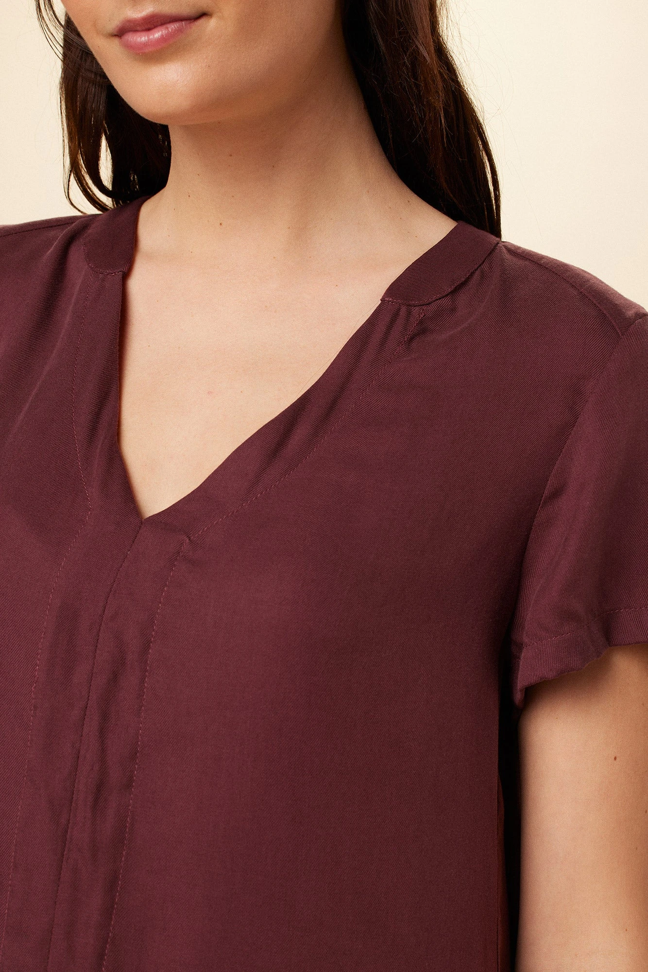 Zendaya Tencel Dress - Sepia 6 Zendaya Tencel Dress - Sepia - Image 6