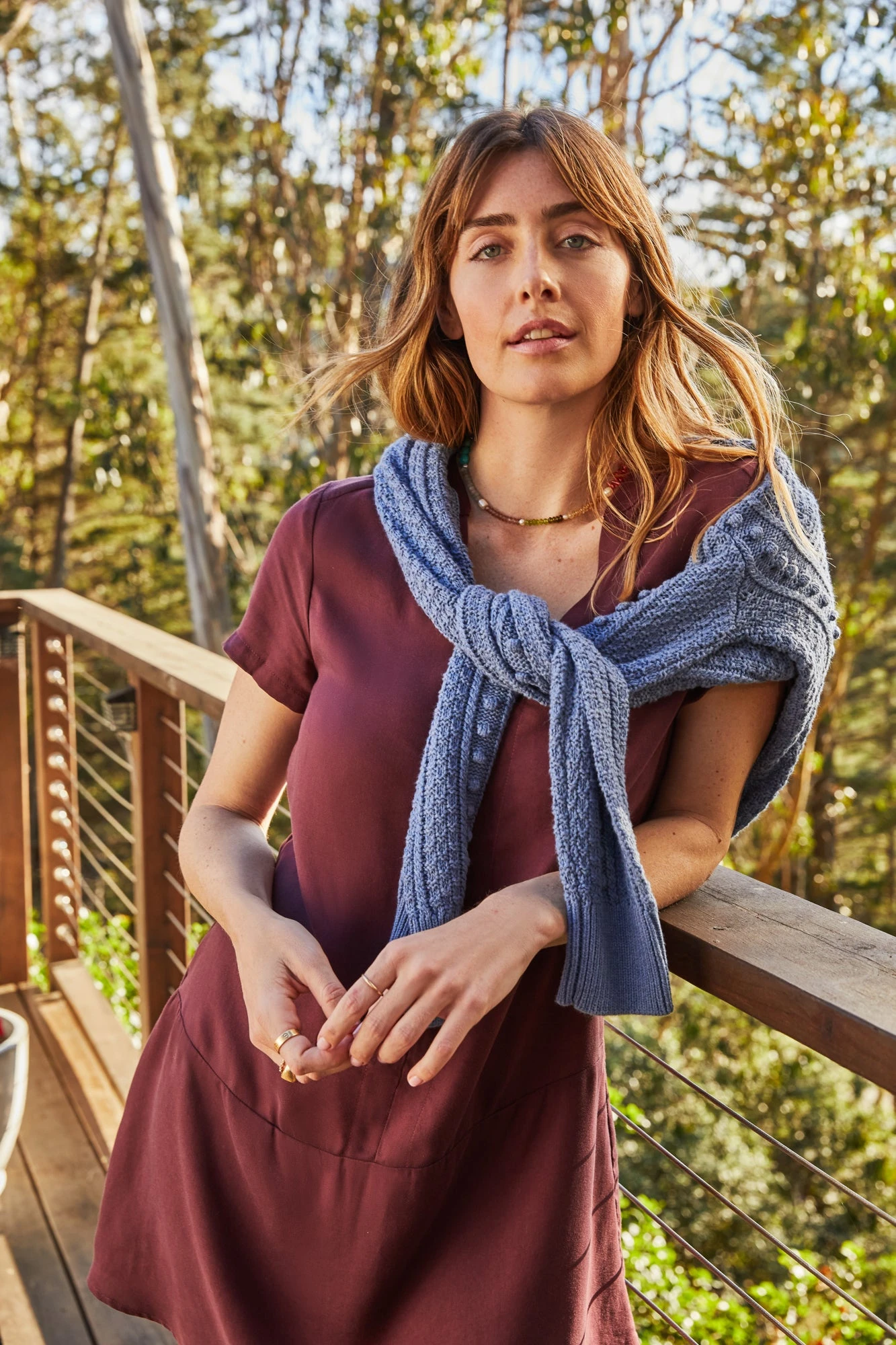 Zendaya Tencel Dress - Sepia 3 Zendaya Tencel Dress - Sepia - Image 3