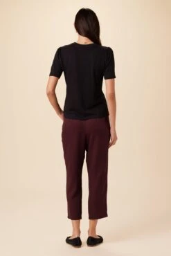 Odilia Reverie Slub Tee - Black -AGOLDE Shop 9828 Odilia Black 3