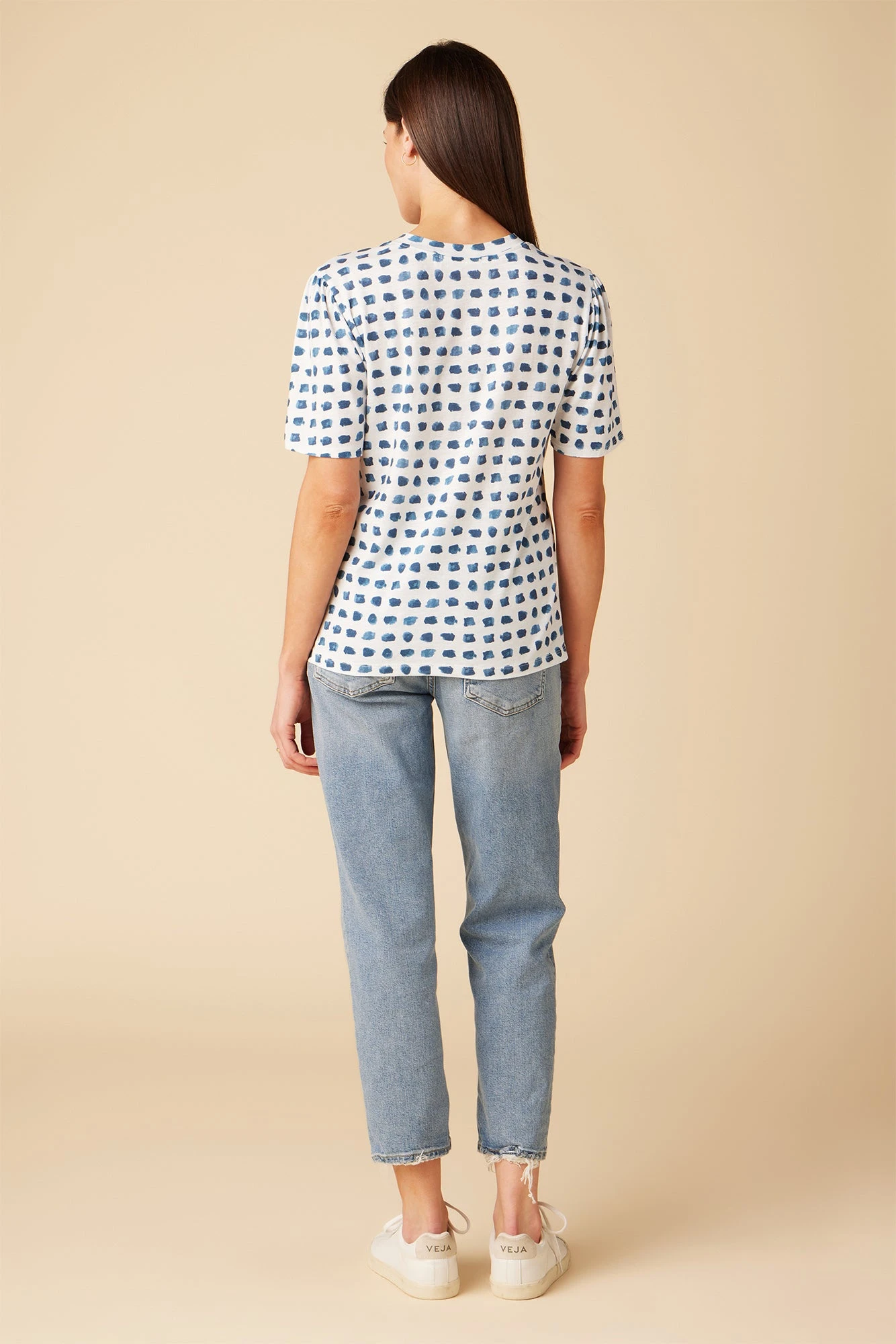 Odilia Reverie Slub Tee - Squared Up White 4 Odilia Reverie Slub Tee - Squared Up White - Image 4