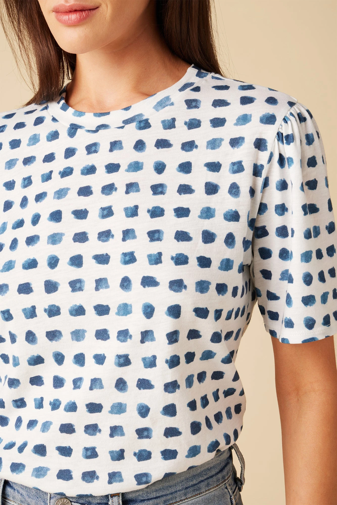 Odilia Reverie Slub Tee - Squared Up White 5 Odilia Reverie Slub Tee - Squared Up White - Image 5