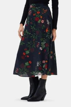 Blaze Washable Silk Skirt - Osaka Floral 7 Blaze Washable Silk Skirt - Osaka Floral -AGOLDE Shop 9838 Blaze Osaka Floral 2