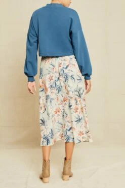 Blaze Washable Silk Skirt - Paulette Floral -AGOLDE Shop 9838 Blaze Washable Silk Paulette Print 10975 web 2f0b1009 38ca 486c 8608 b36d11cf44e7