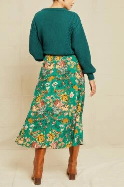 Blaze Washable Silk Skirt - Rosalind Floral 10 Blaze Washable Silk Skirt - Rosalind Floral -AGOLDE Shop 9838 Blaze Washable Silk Rosalind Floral 10899 web 9a64828a 6855 410e a978 dd63a5c01caa