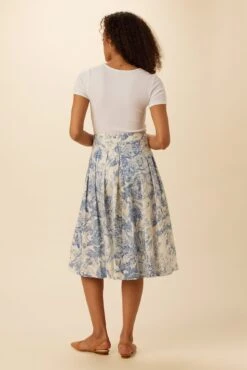 Mariah Organic Cotton Skirt - Cotswolds 10 Mariah Organic Cotton Skirt - Cotswolds -AGOLDE Shop 9860 Mariah Cotswolds 3