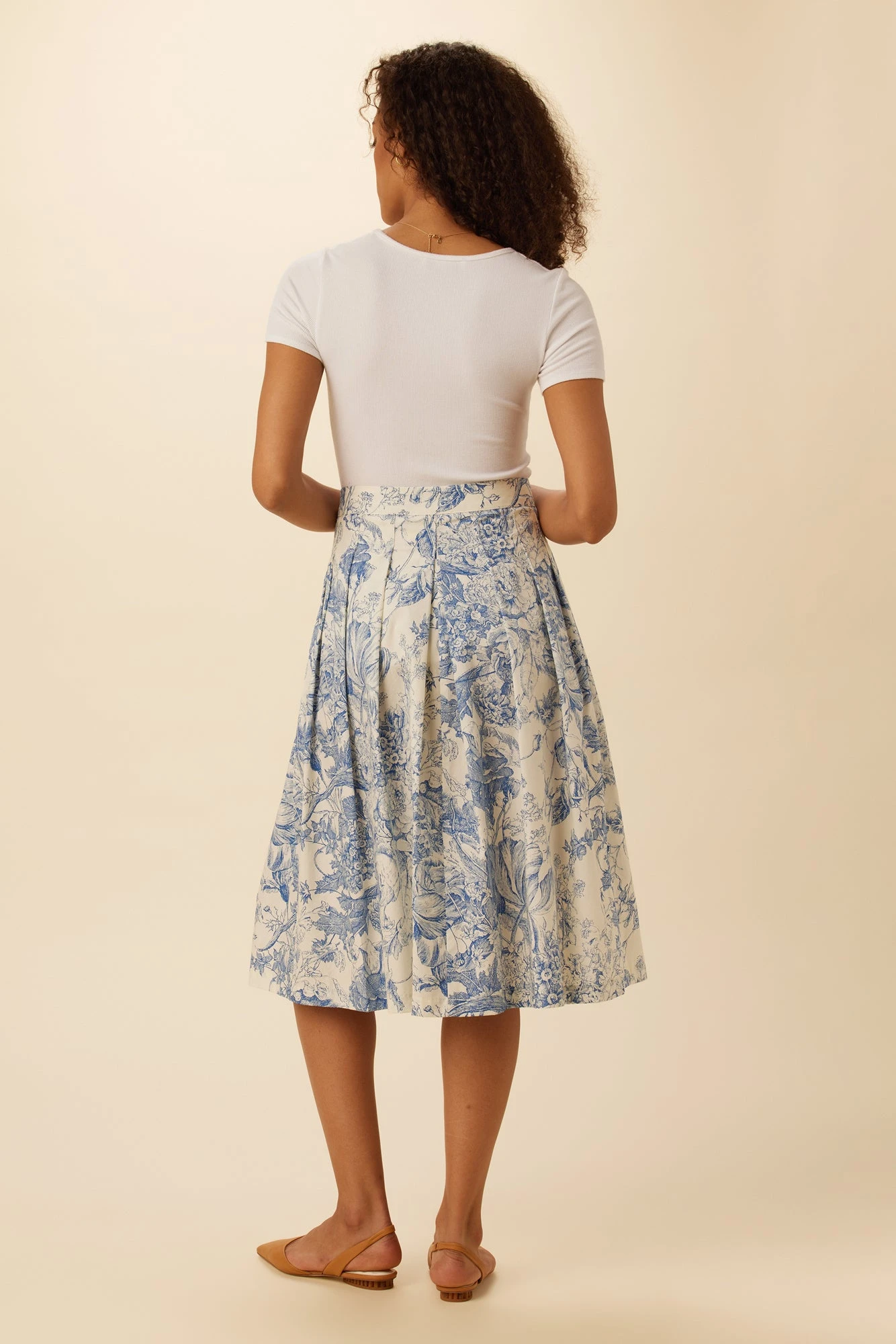 Mariah Organic Cotton Skirt - Cotswolds 5 Mariah Organic Cotton Skirt - Cotswolds - Image 5