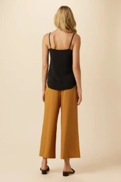 Barlow Cottonseed Cupro Cami - Black - ReAmour -AGOLDE Shop 9887 Barlow Black 3 5ffc93ac 5b71 4a6b 9c7a c02ad5b5f5ae