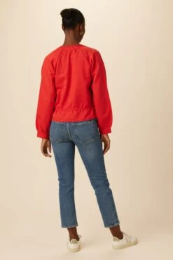 Roux Femme Fete Jacket - Zinnia -AGOLDE Shop 9984 Roux Tencel Zinnia 3